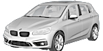 BMW F45 U0174 Fault Code